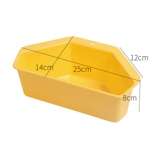 Kitchen Sink Triangle Drain Basket for Storage